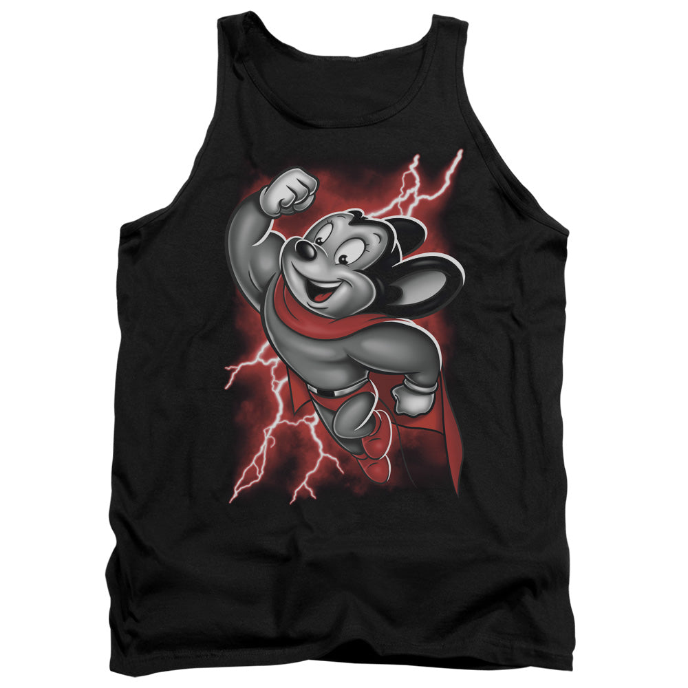Mighty Mouse - Mighty Storm Adult Tank Top