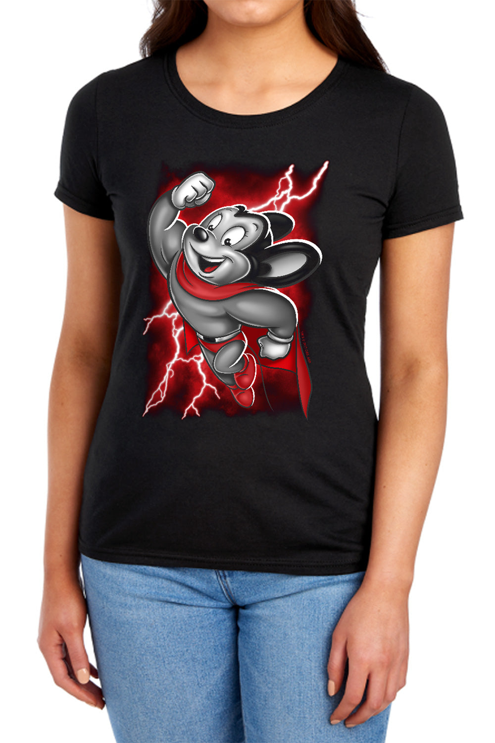 Mighty Mouse - Storm Women's Short Sleeve product image 1