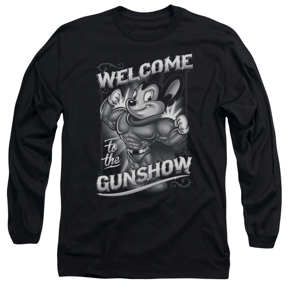 Mighty Mouse - Gunshow Adult Long Sleeve product image 1