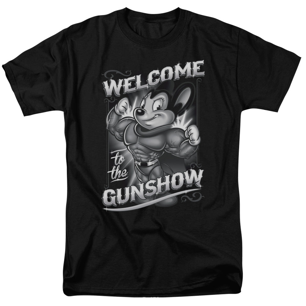 Mighty Mouse - Gunshow Adult Regular Fit Short Sleeve product image 1