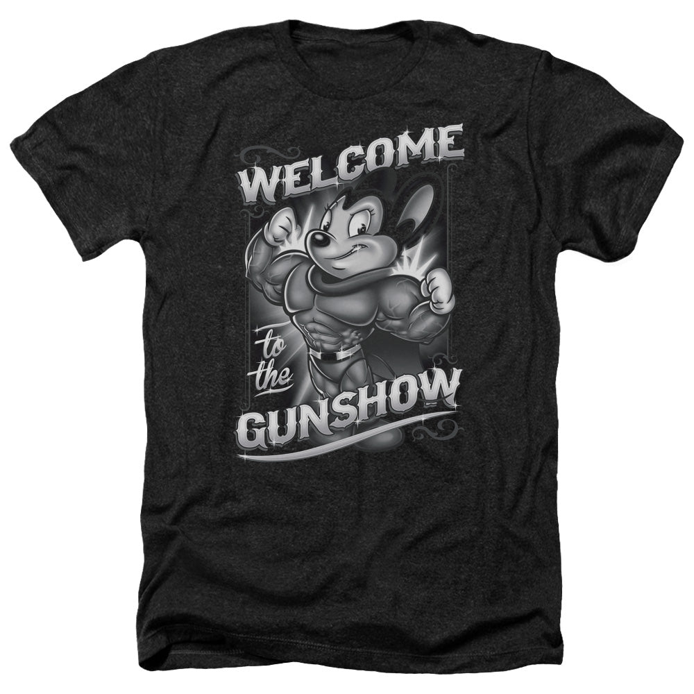 Mighty Mouse - Gunshow Adult Regular Fit Heather Short product image 1
