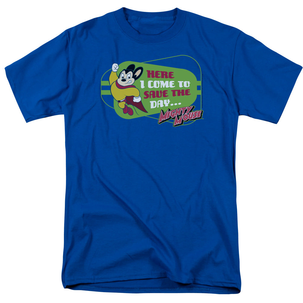 Mighty Mouse - Here I Come Adult Regular Fit Short Sleeve product image 1