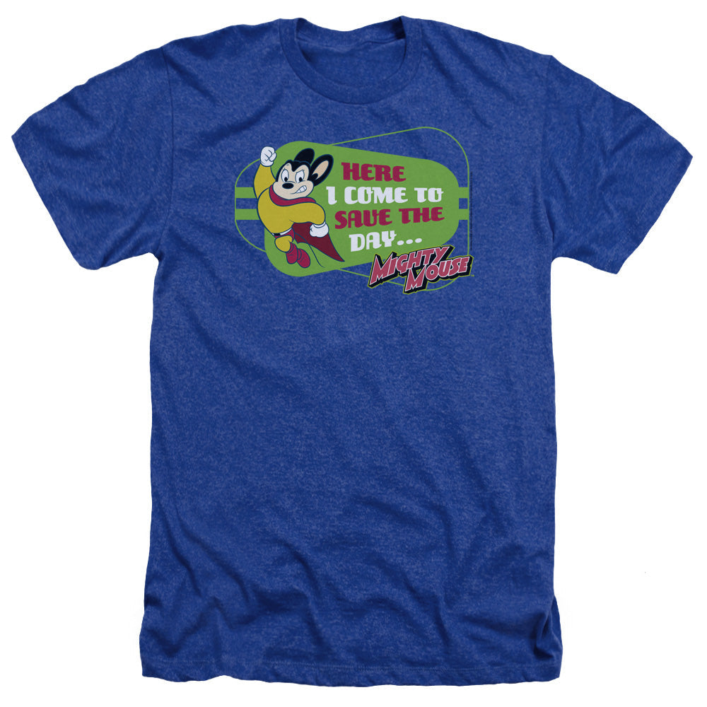 Mighty Mouse - Here I Come Adult Regular Fit Heather Short product image 1