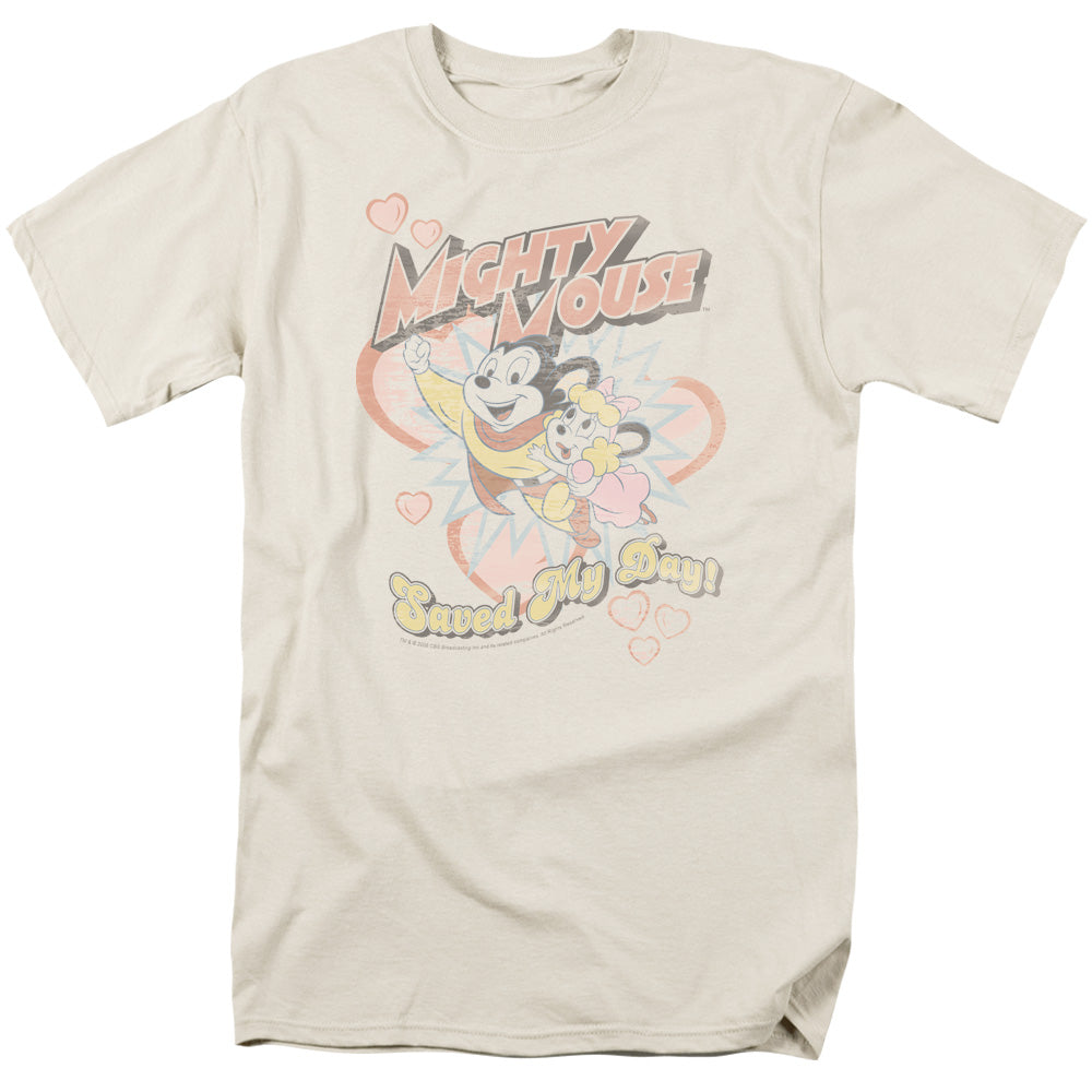 Mighty Mouse - Saved My Day Adult Regular Fit Short Sleeve product image 1
