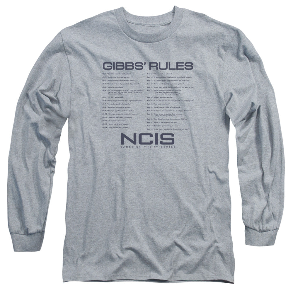 NCIS - Gibbs Rules Adult Long Sleeve product image 1