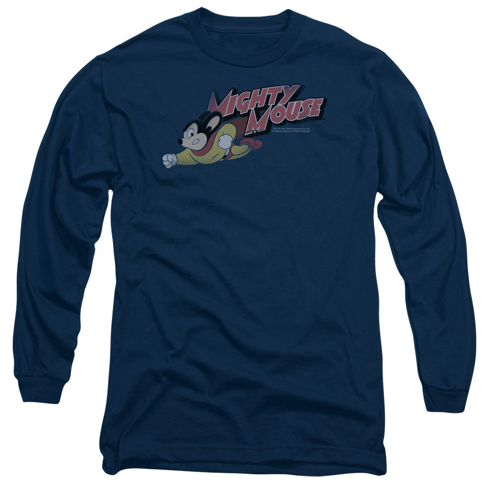 Mighty Mouse - Retro Adult Long Sleeve product image 1