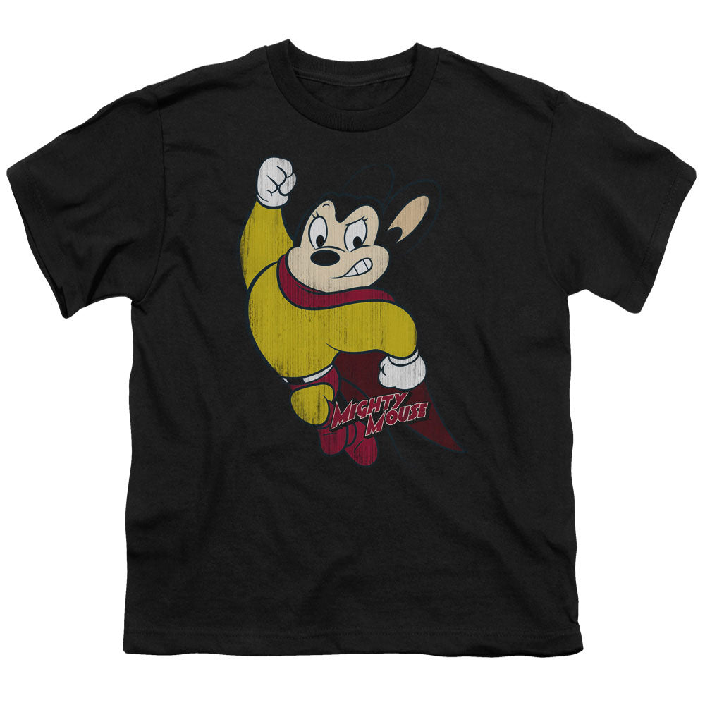Mighty Mouse - Classic Hero Youth Short Sleeve product image 1