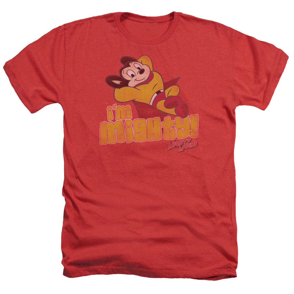 Mighty Mouse - Im Adult Regular Fit Heather Short Sleeve product image 1