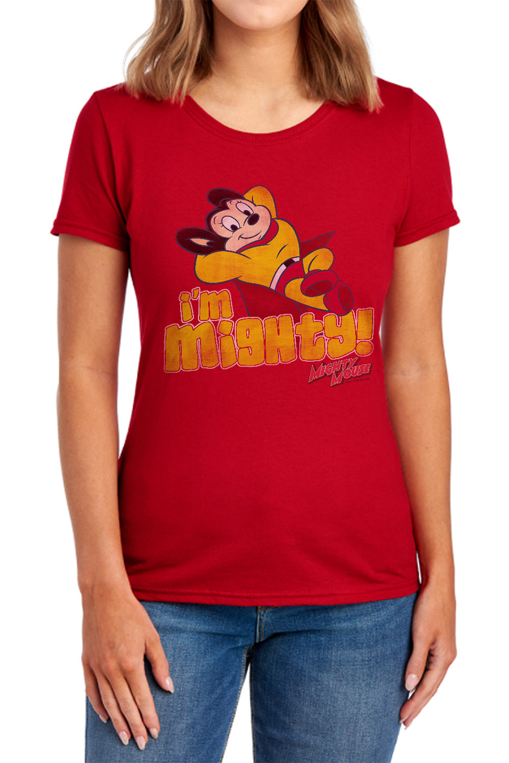 Mighty Mouse - Im Women's Short Sleeve product image 1
