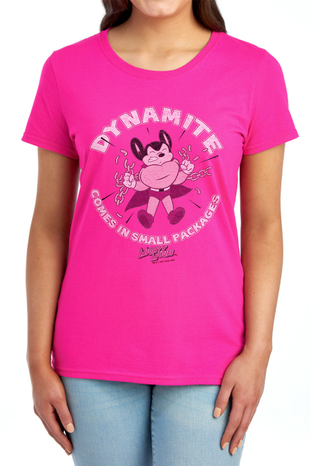 Mighty Mouse - Dynamite Women's Short Sleeve product image 1