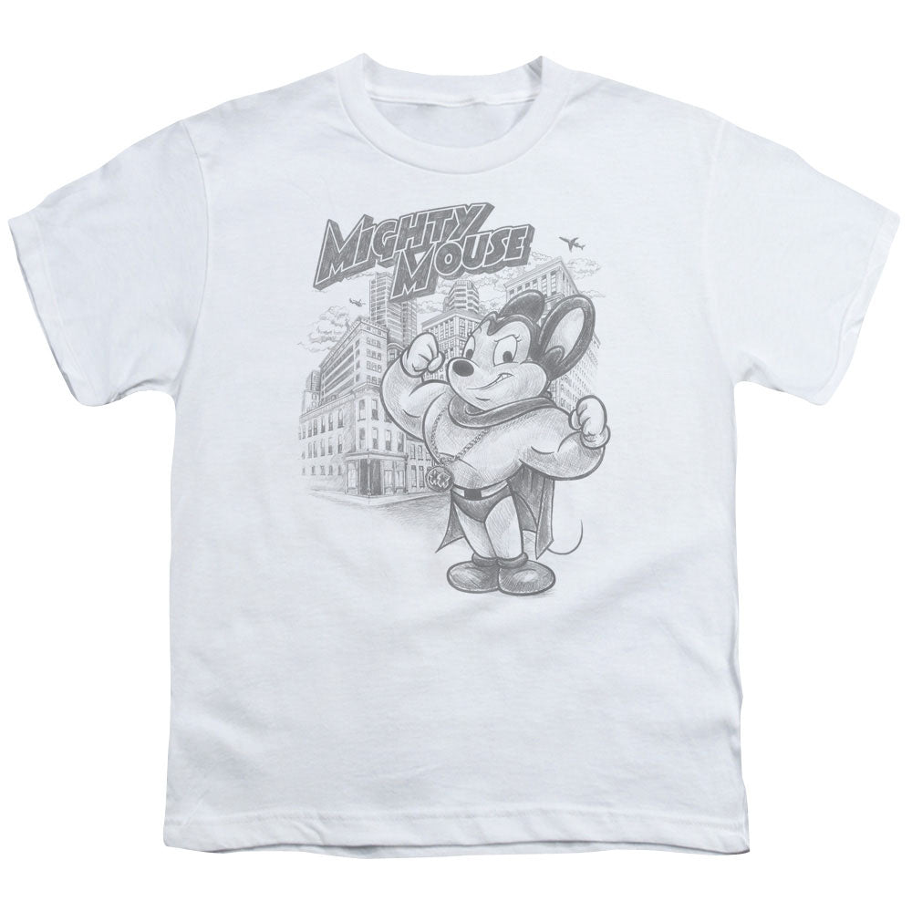Mighty Mouse - Protect And Serve Youth Short Sleeve product image 1
