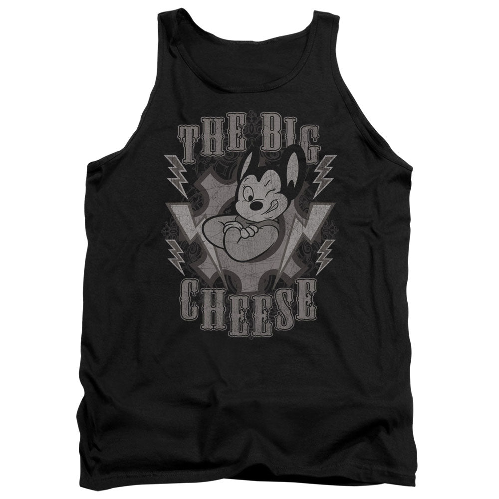 Mighty Mouse - The Big Cheese Adult Tank Top