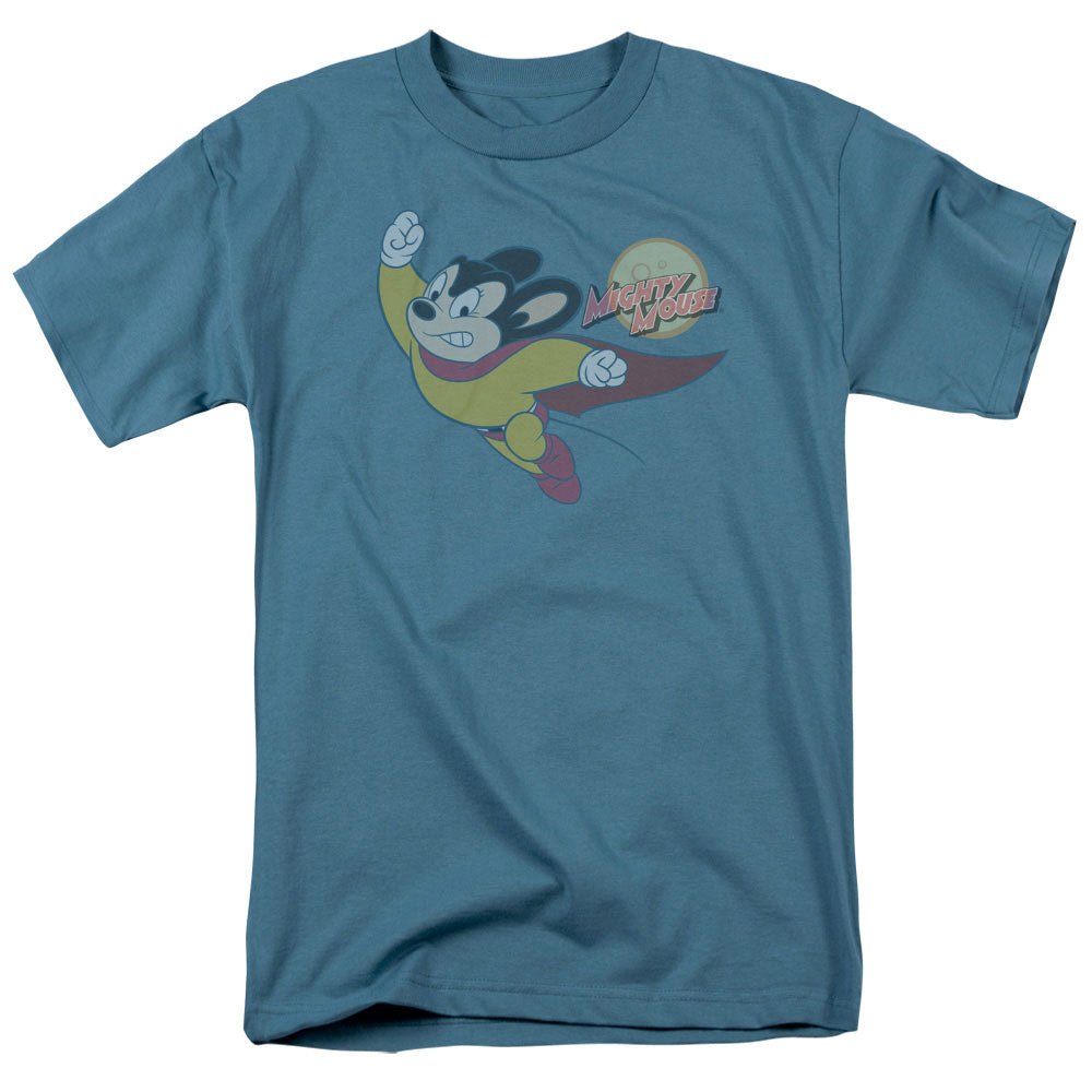 Mighty Mouse - To The Sky Adult Regular Fit Short Sleeve product image 1