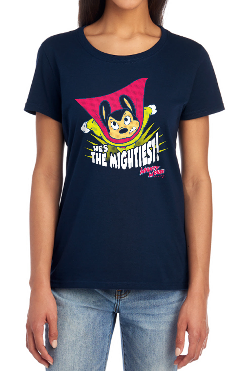 Mighty Mouse - The Mightiest Women's Short Sleeve product image 1