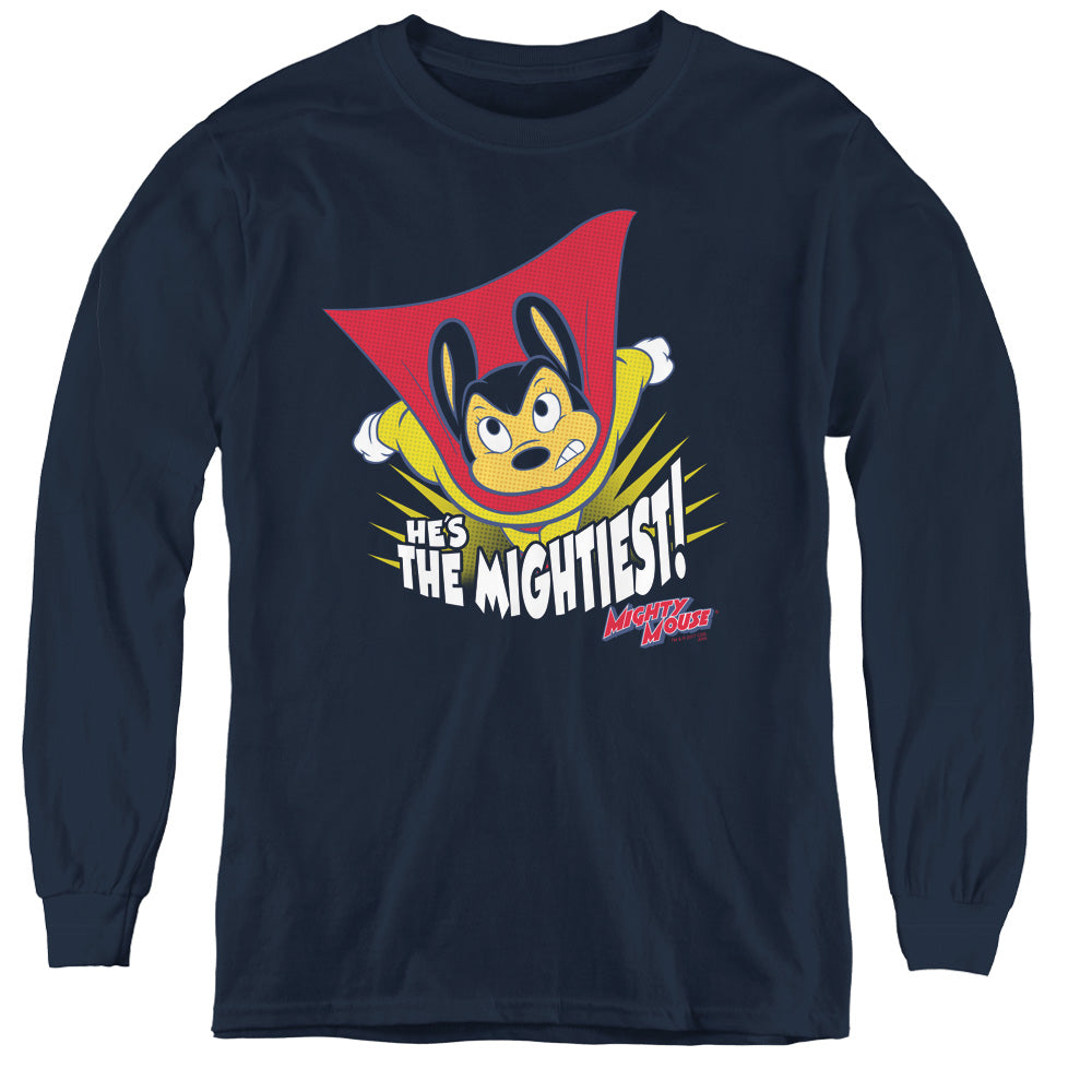 Mighty Mouse - The Mightiest L - S Youth product image 1