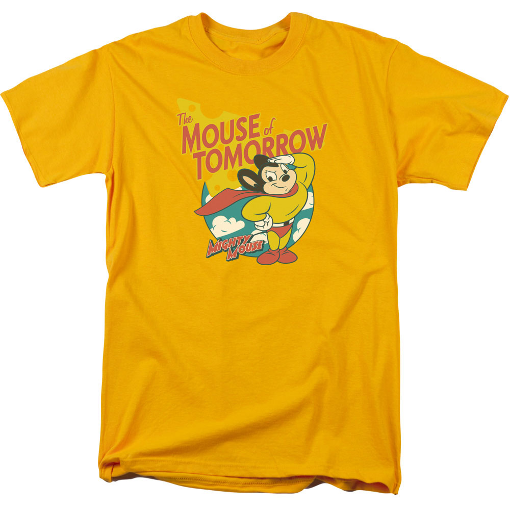 Mighty Mouse - Of Tomorrow Adult Regular Fit Short Sleeve product image 1
