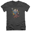 Mighty Mouse - Break Through Adult Slim Fit V Neck Cotton product image 1