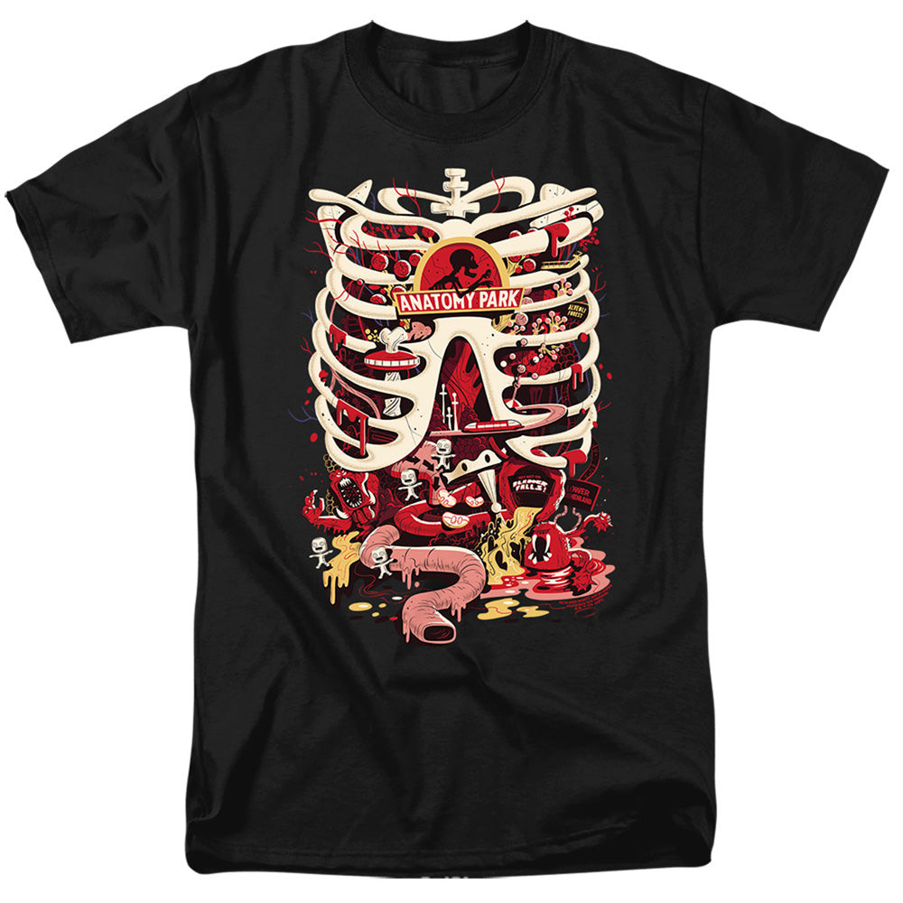 Rick And Morty - Anatomy Park Logo Adult Regular Fit Short product image 1