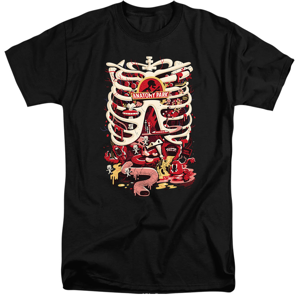 Rick And Morty - Anatomy Park Logo Adult Tall Fit Short product image 1