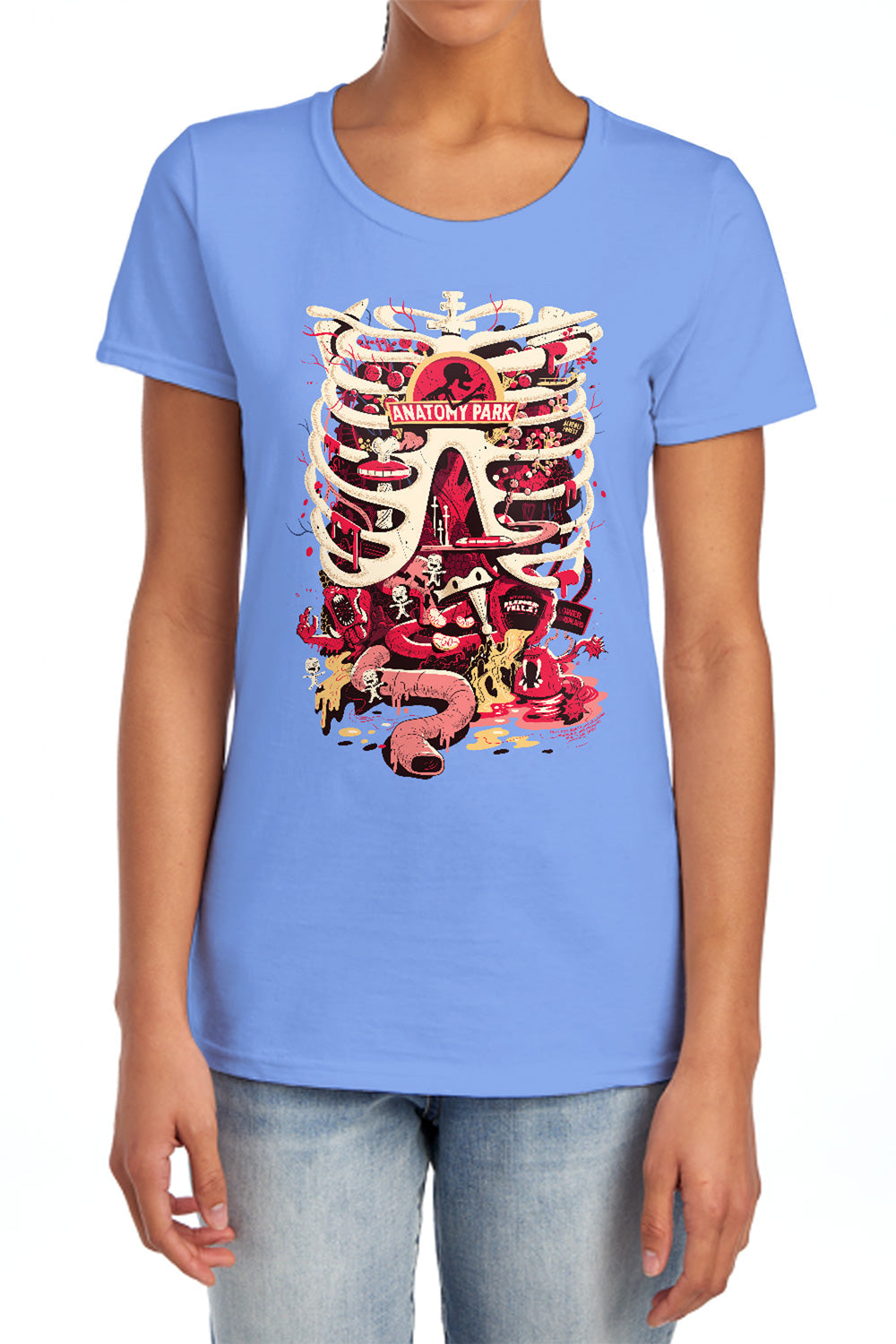 Rick And Morty - Anatomy Park Logo Women's Short Sleeve product image 1
