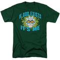 Rick And Morty - If God Exists Adult Regular Fit Short product image 1