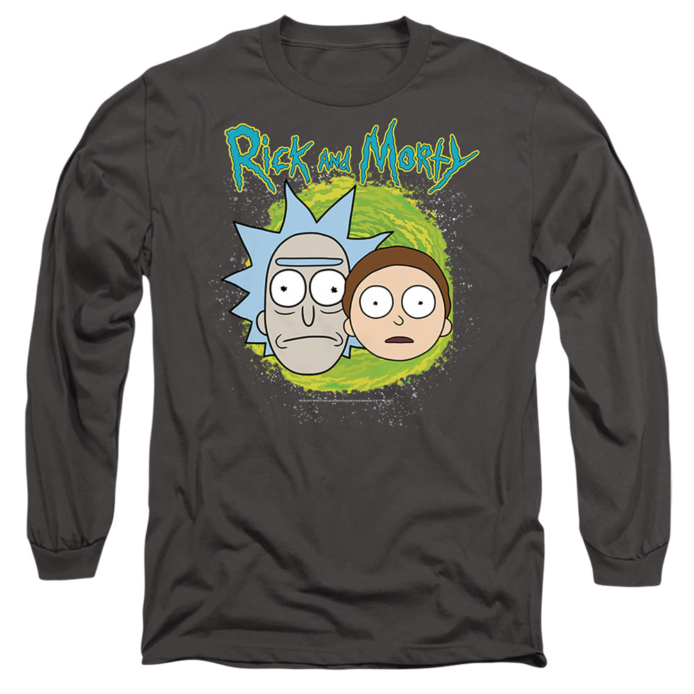 Rick And Morty - Floating Heads Adult Long Sleeve product image 1