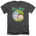 Rick And Morty - Floating Heads Adult Regular Fit Heather product image 1