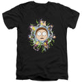 Rick And Morty - Multiple Adult Slim Fit V Neck Cotton product image 1