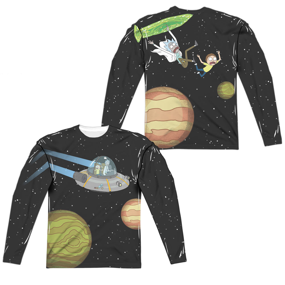 Rick And Morty - In Space L - S Adult Poly Crew product image 1