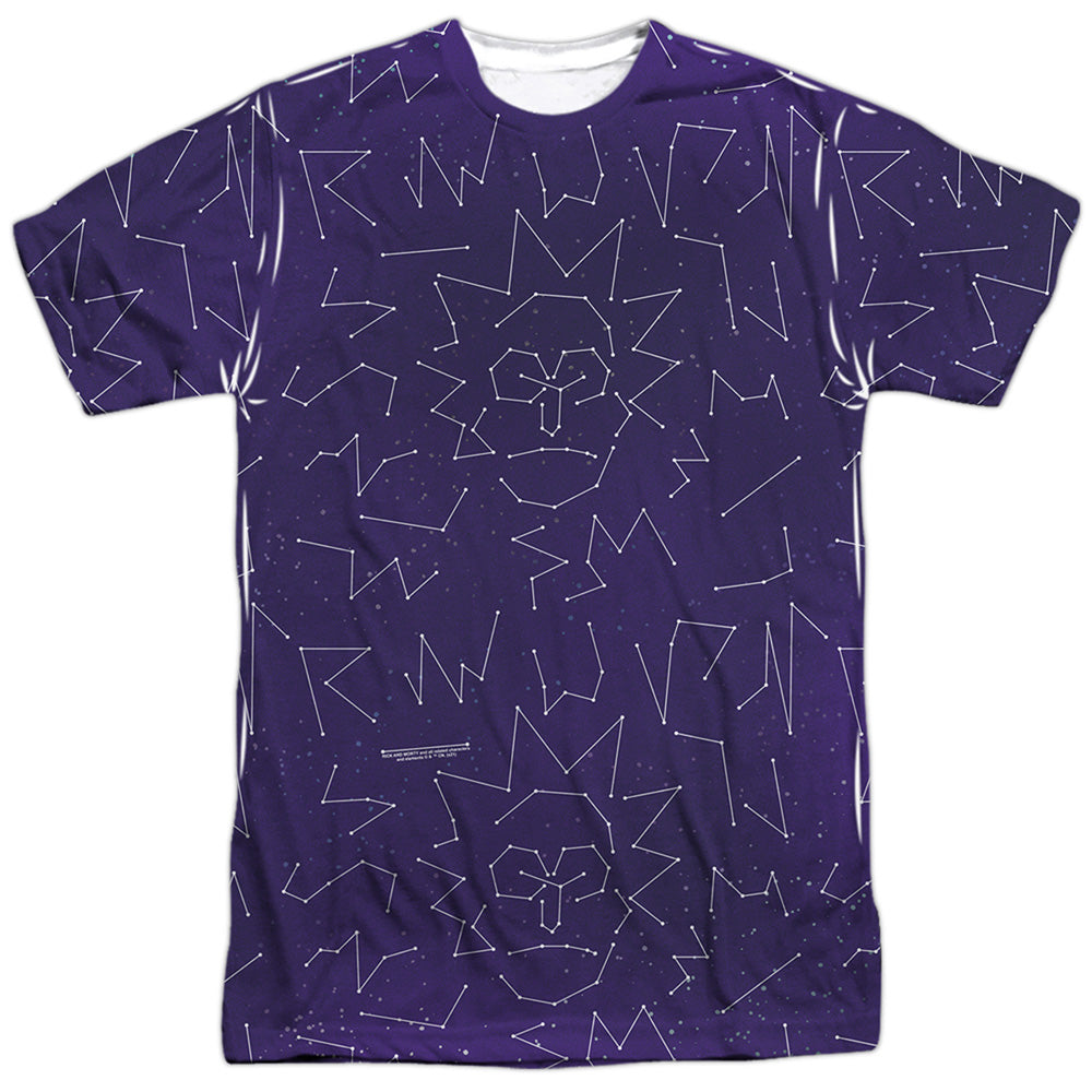 Rick And Morty - Stars Adult Regular Fit Short Sleeve 100% product image 1