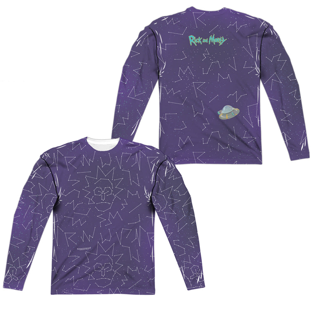 Rick And Morty - Stars L - S Adult Poly Crew product image 1
