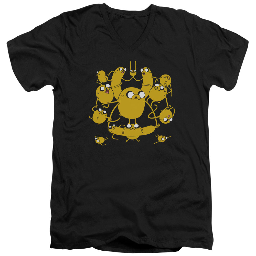 Adventure Time - Jakes Adult Slim Fit V Neck Cotton product image 1