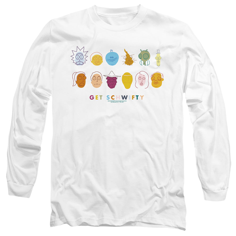 Rick And Morty - Get Schwifty Adult Long Sleeve product image 1