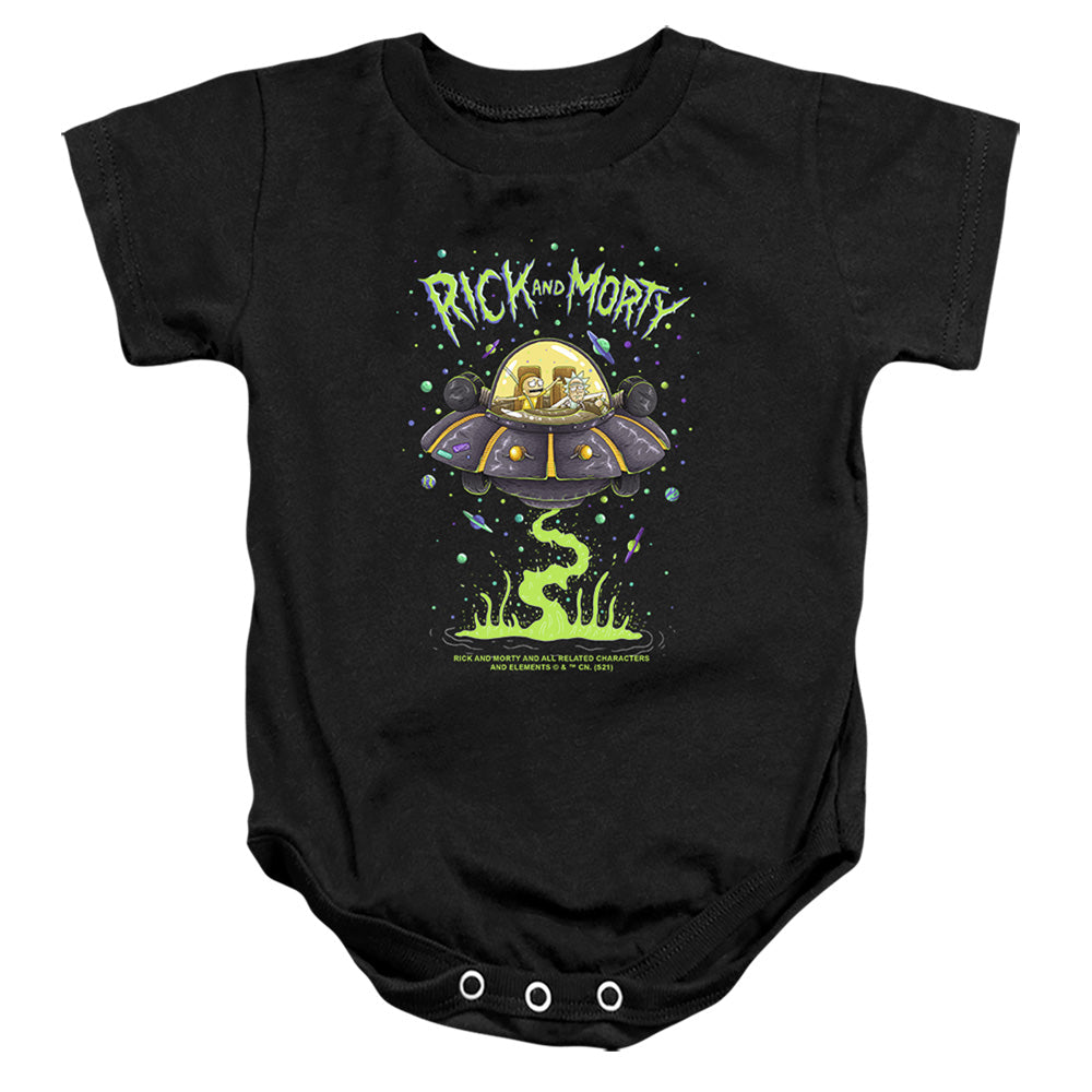 Rick And Morty - Drunk Rick Ship Infant Snapsuit