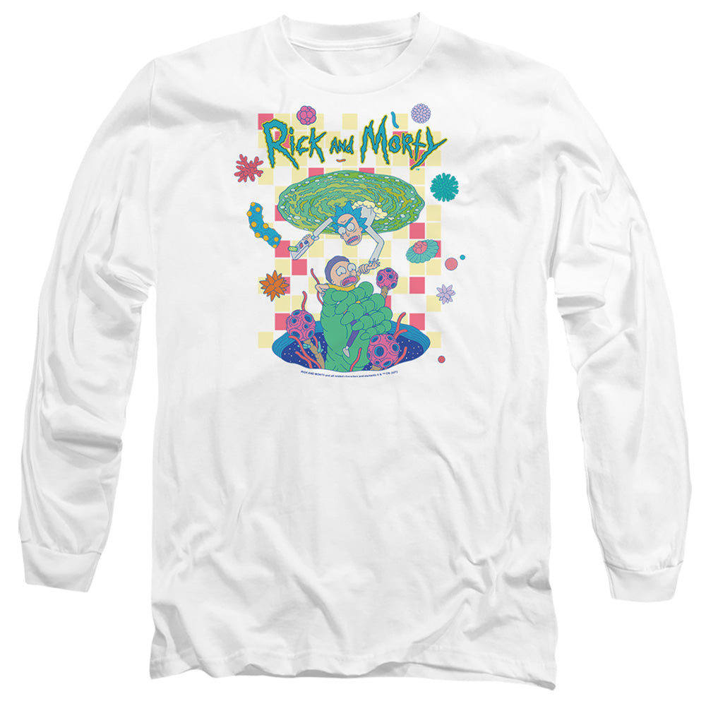 Rick And Morty - Falling Portals Adult Long Sleeve product image 1