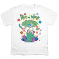 Rick And Morty - Falling Portals Youth Short Sleeve product image 1