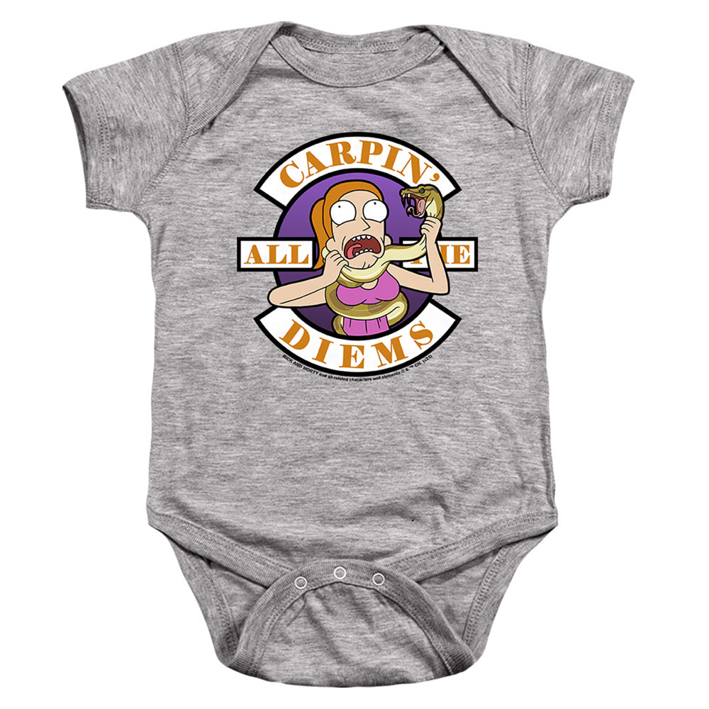 Rick And Morty - Carp En All Them Diems Infant Snapsuit