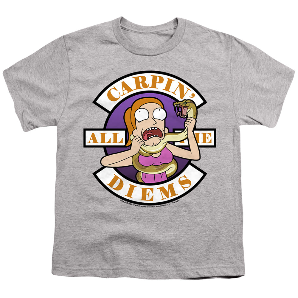 Rick And Morty - Carp En All Them Diems Youth Short Sleeve product image 1