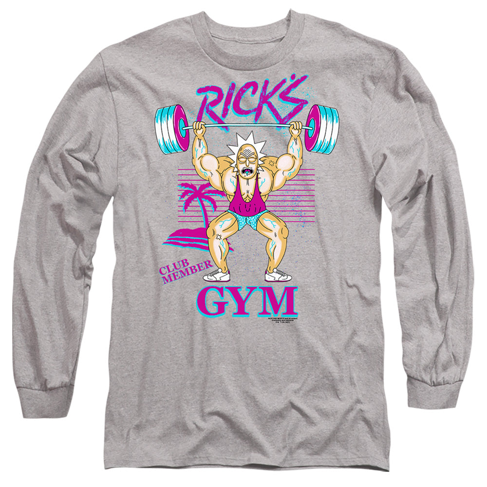 Rick And Morty - Ricks Gym Adult Long Sleeve product image 1