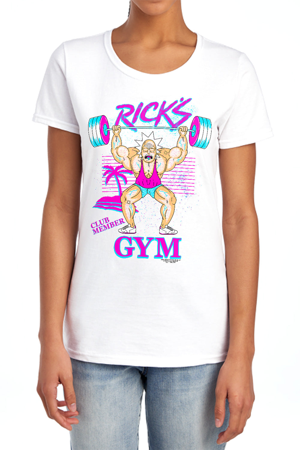 Rick And Morty - Ricks Gym Women's Short Sleeve product image 1