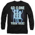 Rick And Morty - Go Clone Your Adult Long Sleeve product image 1