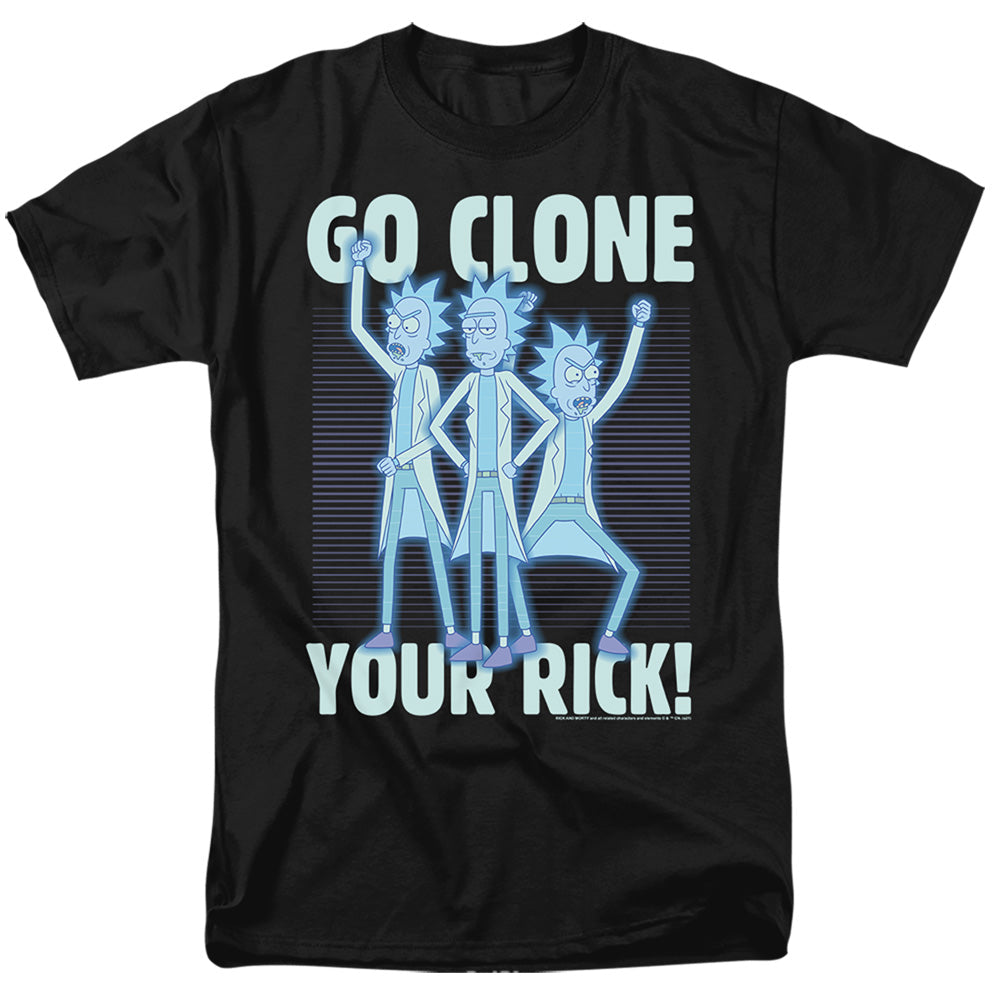 Rick And Morty - Go Clone Your Adult Regular Fit Short product image 1