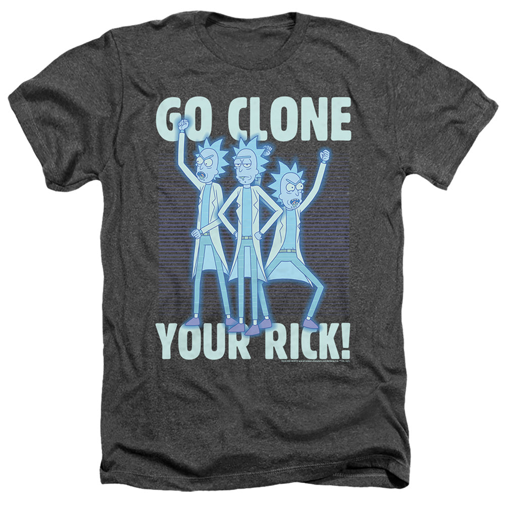 Rick And Morty - Go Clone Your Adult Regular Fit Heather product image 1