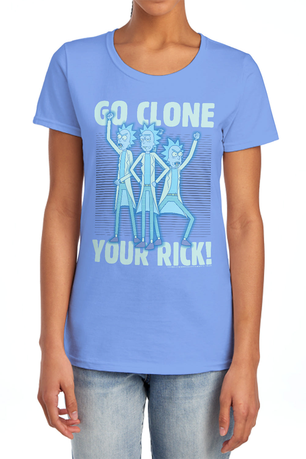 Rick And Morty - Go Clone Your Women's Short Sleeve product image 1