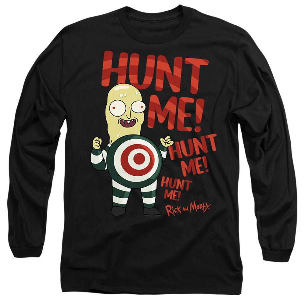 Rick And Morty - Hunt Me Adult Long Sleeve product image 1