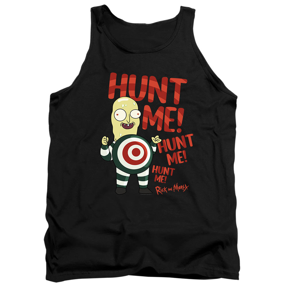 Rick And Morty - Hunt Me Adult Tank Top