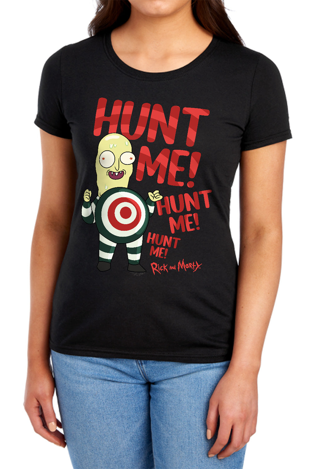 Rick And Morty - Hunt Me Women's Short Sleeve product image 1