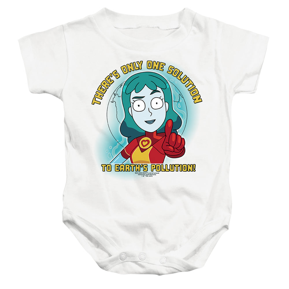 Rick And Morty - Planetina Infant Snapsuit
