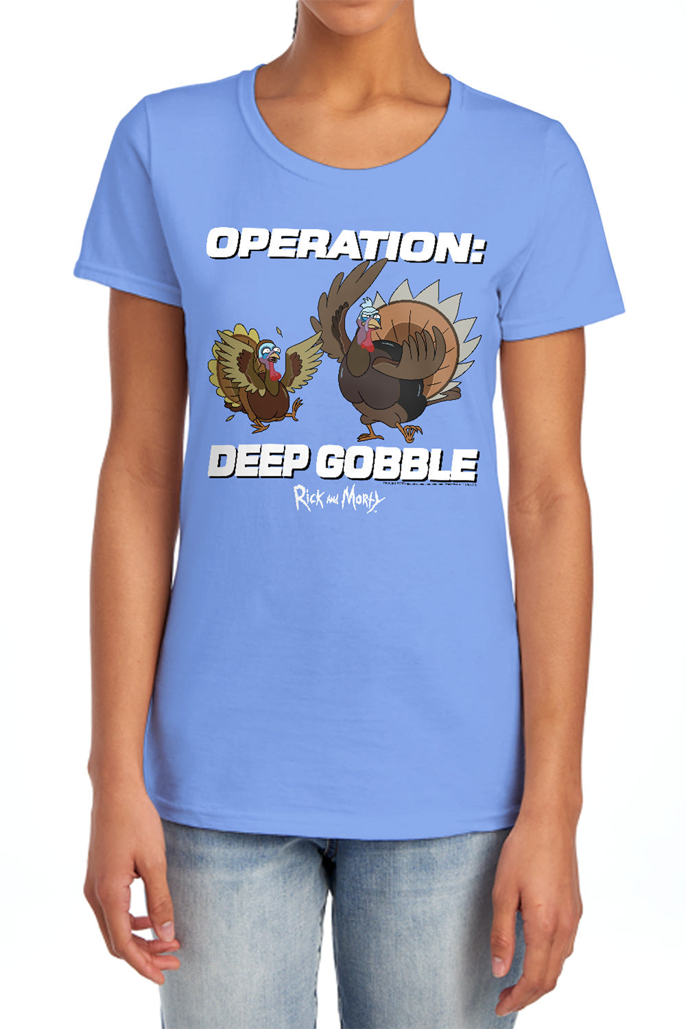 Rick And Morty - Operation Deep Gobble Women's Short Sleeve product image 1