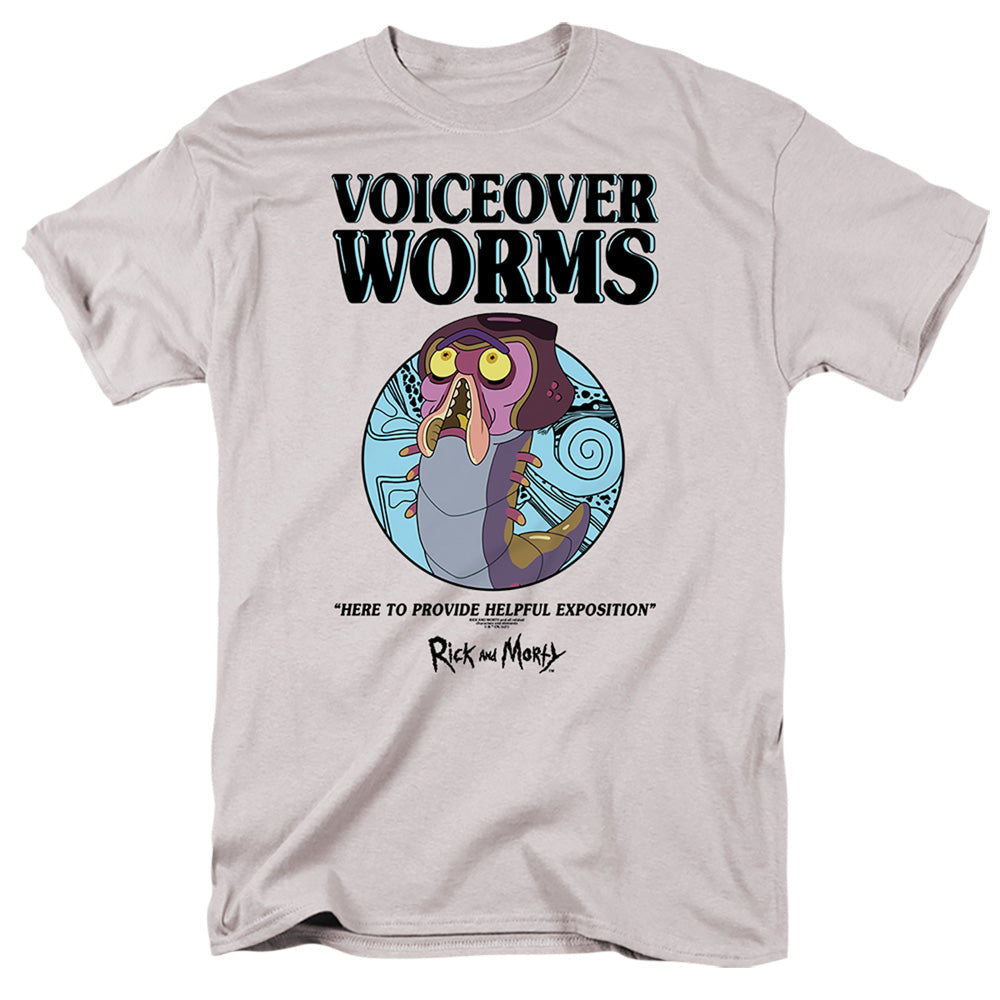 Rick And Morty - Voiceover Worms Adult Regular Fit Short product image 1